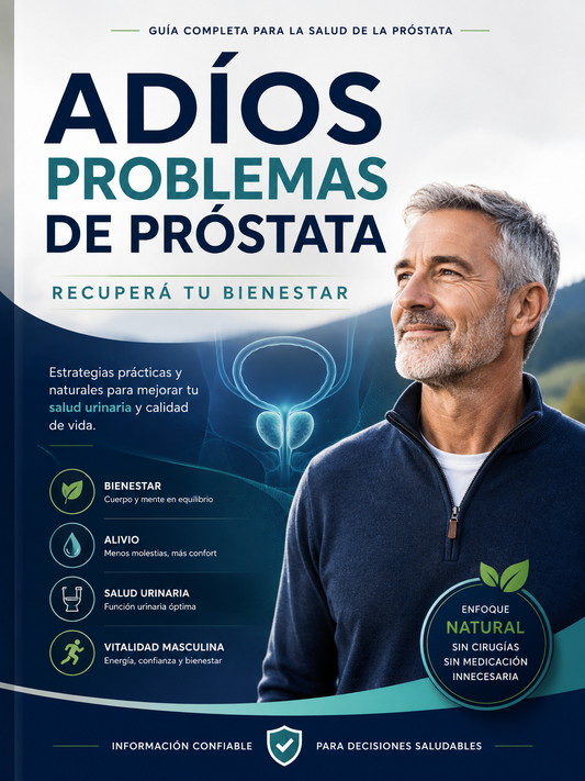 Adiós Problemas de Próstata: Recuperá tu Bienestar