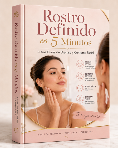 Rostro Definido en 5 Minutos: Rutina Diaria de Drenaje y Contorno Facial