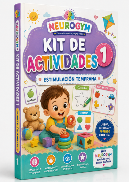 Combo Neurogym Completo: 7 Libros de Estimulación y Juegos Infantiles