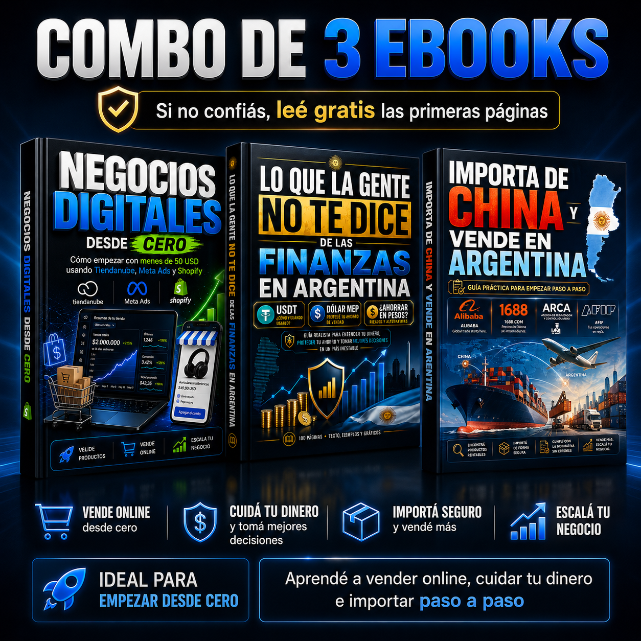 Muestra Gratis del Combo Emprendedor
